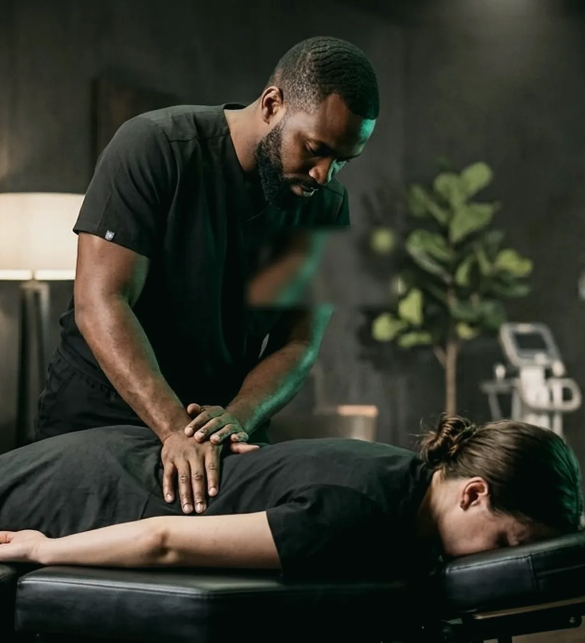 Mohamed Adan Ibrahim, chiropractor at Chironova Spine Wellness Center, Nairobi